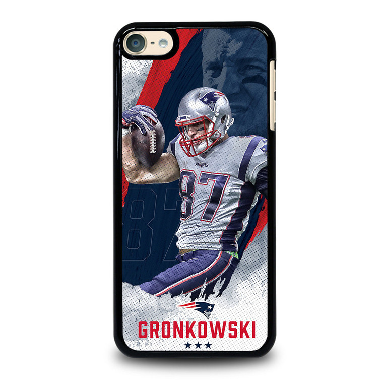 ROB GRONKOWSKI PATRIOTS 87 iPod Touch 6 Case Cover