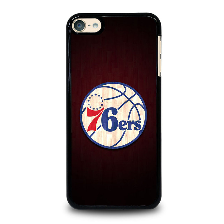 PHILADELPHIA 76ERS WOODEN LOGO iPod Touch 6 Case Cover