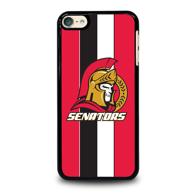 OTTAWA SENATORS STRIPE iPod Touch 6 Case Cover
