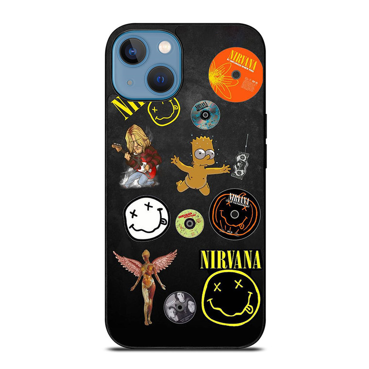 NIRVANA ROCK BAND ART iPhone 13 Case Cover