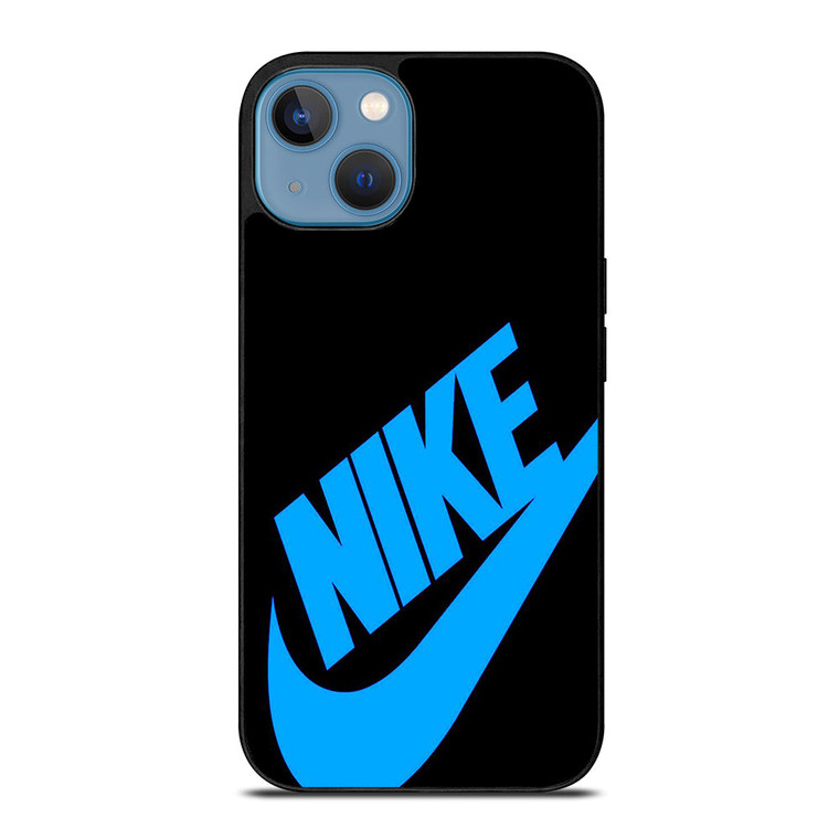 NIKE LOGO BLUE iPhone 13 Case Cover