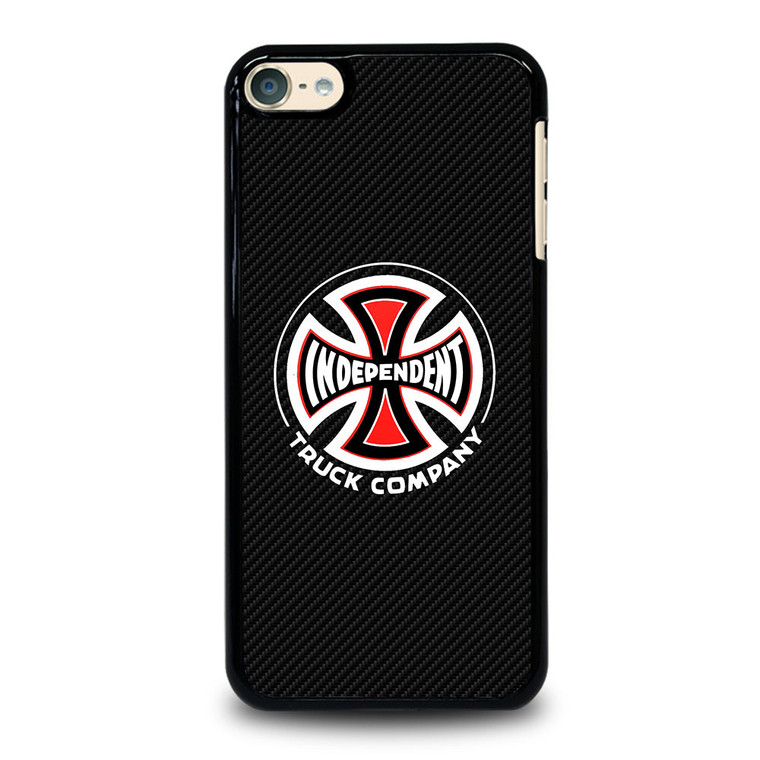 INDEPENDENT TRUCK COMPANY LOGO CARBON iPod Touch 6 Case Cover