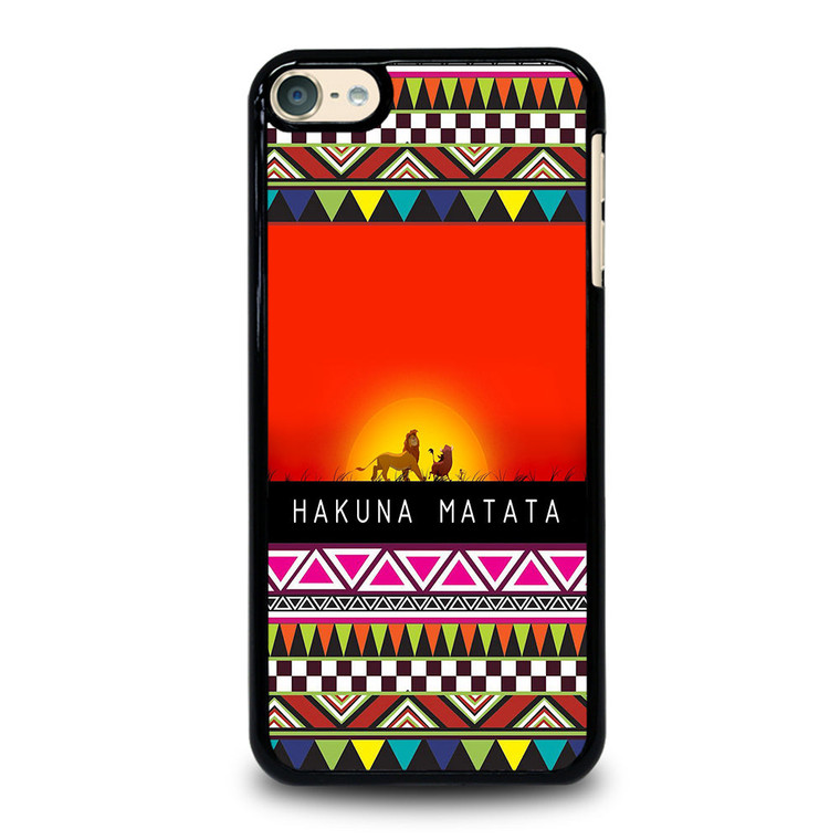 HAKUNA MATATA LION KING AZTEC 2 iPod Touch 6 Case Cover