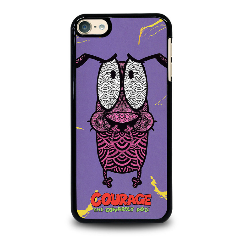 COURAGE THE COWARDLY DOG FEAR iPod Touch 6 Case Cover