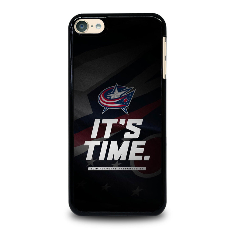 COLUMBUS BLUE JACKETS ITS TIME iPod Touch 6 Case Cover