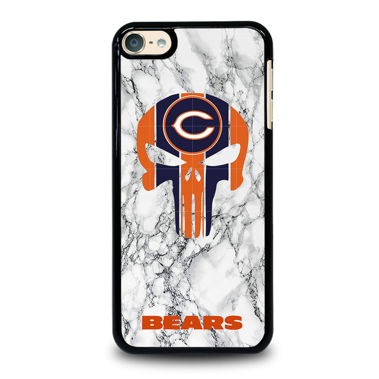 CHICAGO BEARS PUNISHER SKULL iPod Touch 6 Case Cover