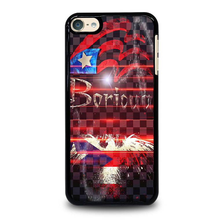 BORICUA PUERTO RICO FLAG iPod Touch 6 Case Cover