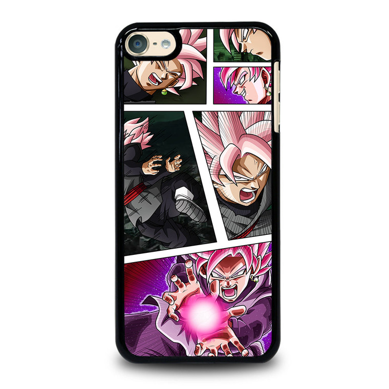 BLACK GOKU SS ROSE COLLAGE iPod Touch 6 Case Cover