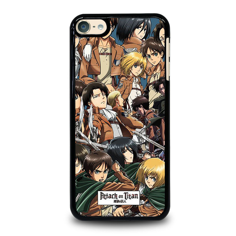 ATTACK ON TITAN ALL CHARACTER iPod Touch 6 Case Cover