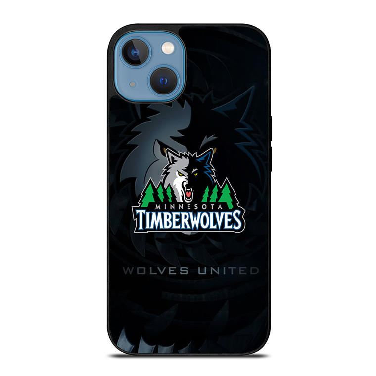 MINNESOTA TIMBERWOLVES ICON iPhone 13 Case Cover