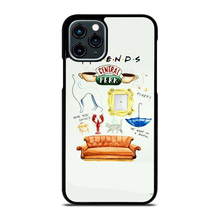 FRIENDS CENTRAL PERK ART iPhone 11 Pro Case Cover