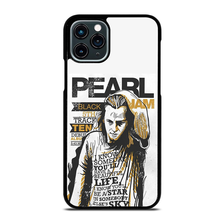 PEARL JAM ROCK BAND iPhone 11 Pro Case Cover