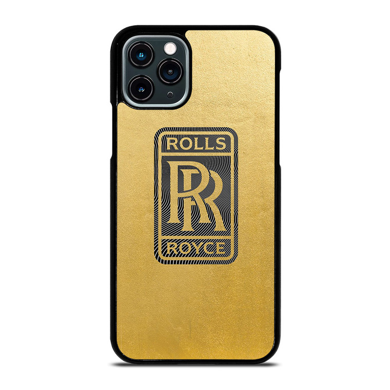 ROLLS ROYCE LOGO GOLD iPhone 11 Pro Case Cover