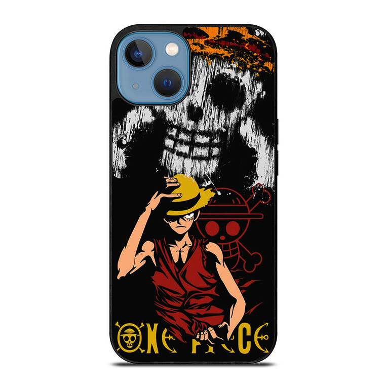LUFFY STRAW HAT ONE PIECE iPhone 13 Case Cover