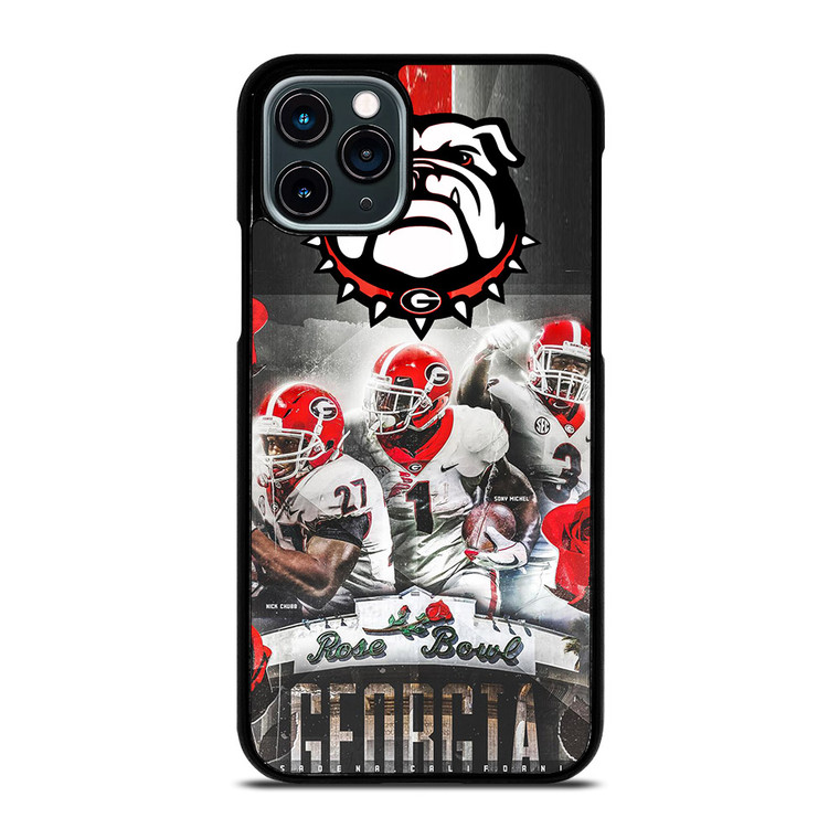 UGA GEORGIA BULLDOGS ROSE BOWL iPhone 11 Pro Case Cover