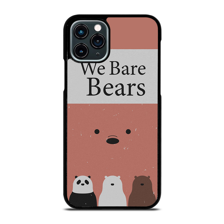 WE BARE BEARS 3 iPhone 11 Pro Case Cover