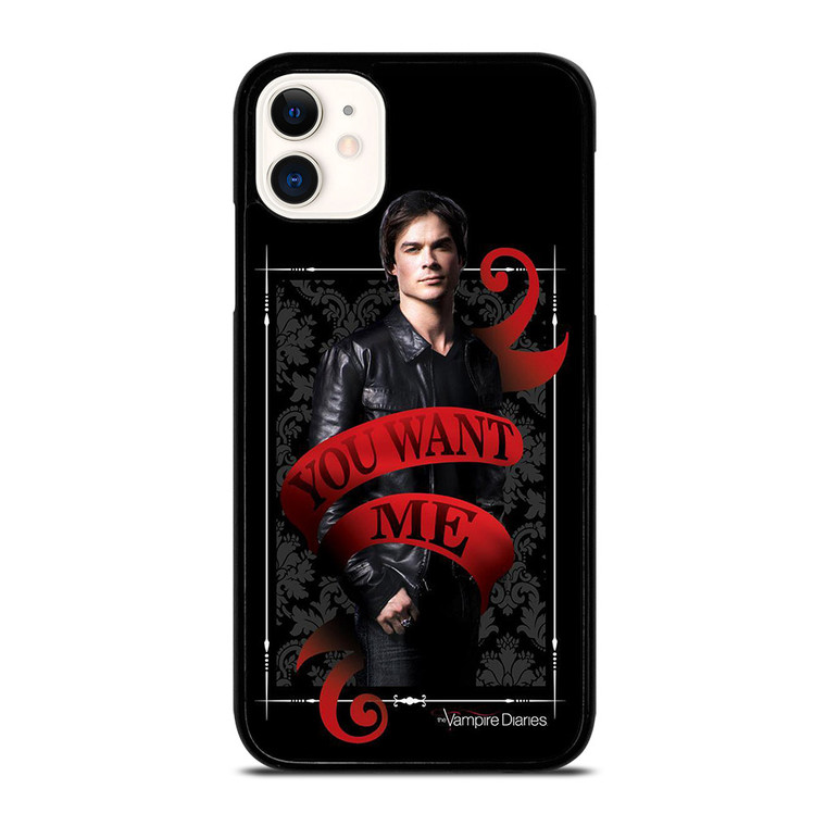 DAMON SALVATORE VAMPIRE DIARIES iPhone 11 Case Cover