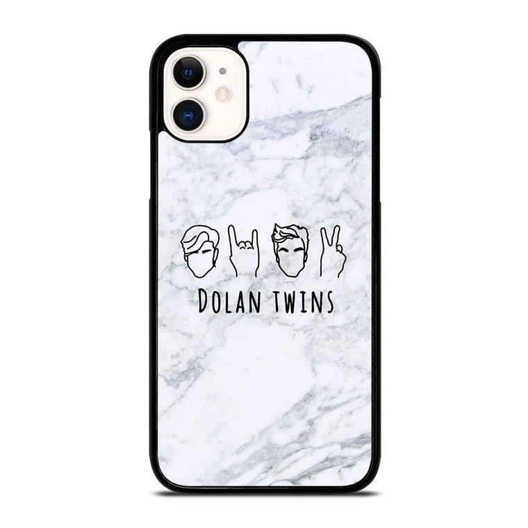 DOLAN TWINS MARBLE LOGO iPhone 11 Case Cover