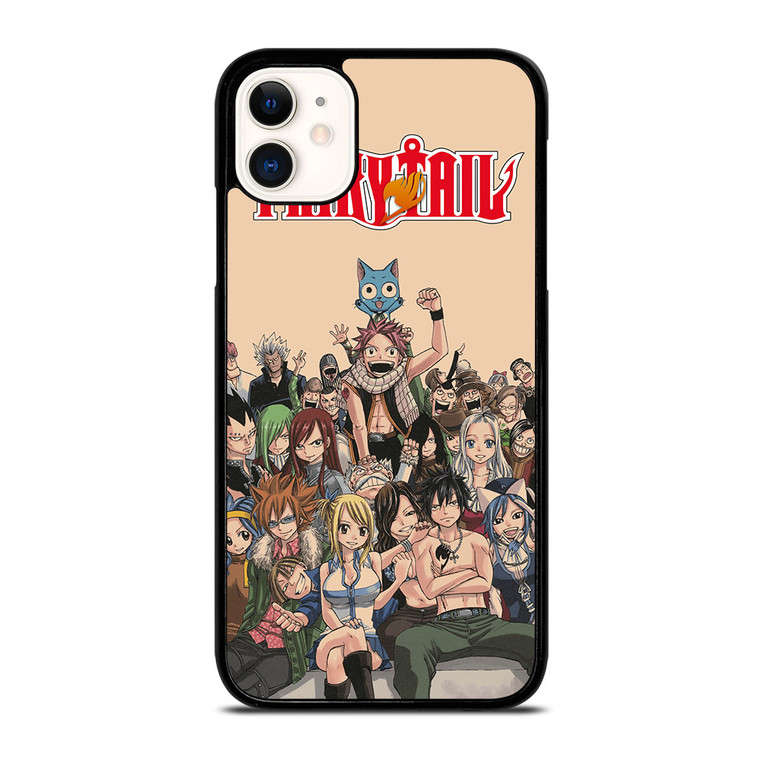 FAIRY TAIL ANIME CHARACTER iPhone 11 Case Cover FAIRY TAIL ANIME CHARACTER iPhone 11 Case Cover