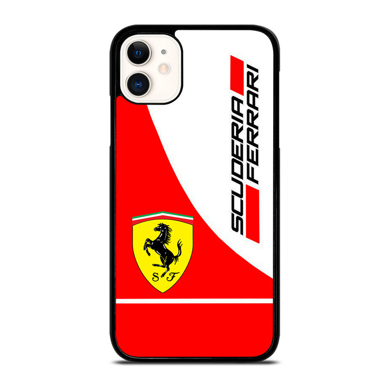 FERRARI SCUDERIA iPhone 11 Case Cover FERRARI SCUDERIA iPhone 11 Case Cover