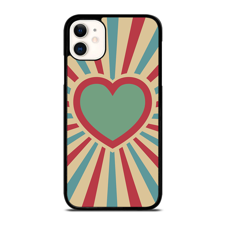 HEARTS PATTERN iPhone 11 Case Cover