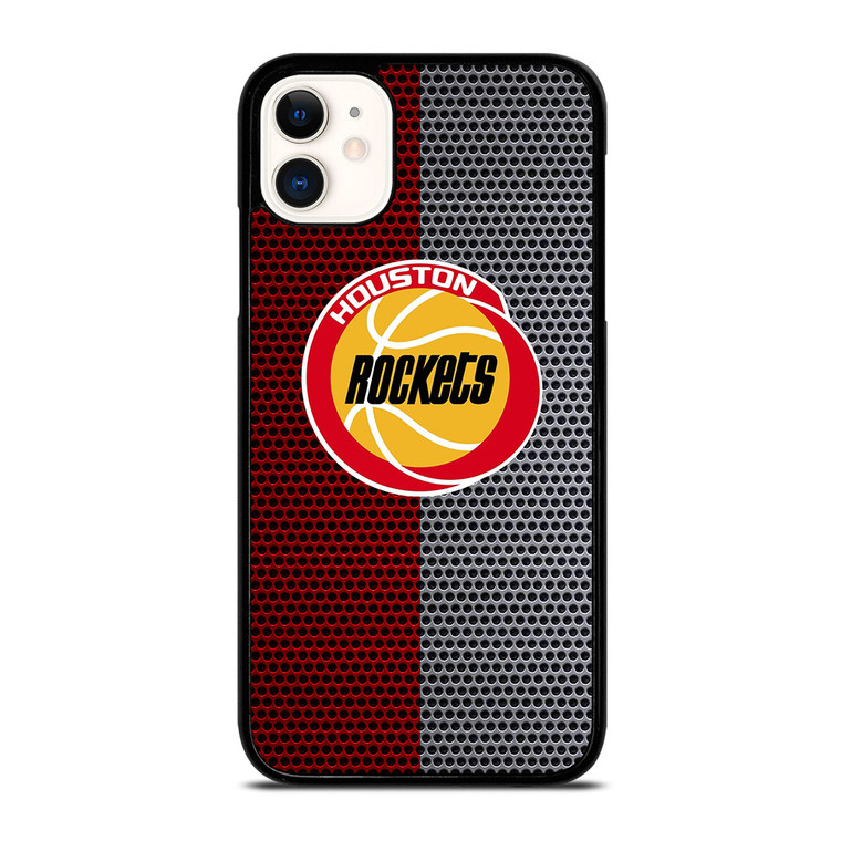 HOUSTON ROCKETS METAL LOGO iPhone 11 Case Cover
