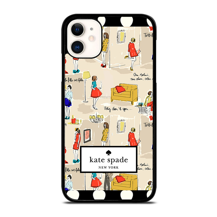 KATE SPADE TOTE ART iPhone 11 Case Cover