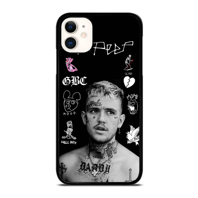 LIL PEEP RAPPER TATTOO iPhone 11 Case Cover
