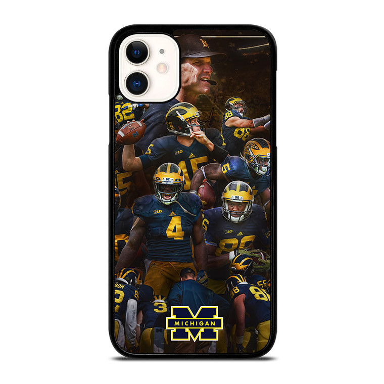 MICHIGAN WOLVERINES SQUAD iPhone 11 Case Cover