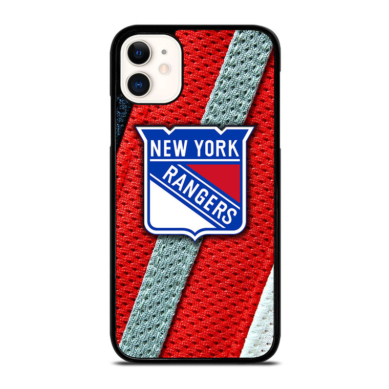 NEW YORK RANGERS STRIPE iPhone 11 Case Cover