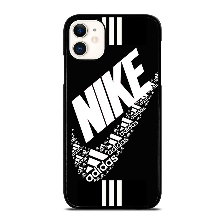 NIKE ADIDAS STRIPE iPhone 11 Case Cover