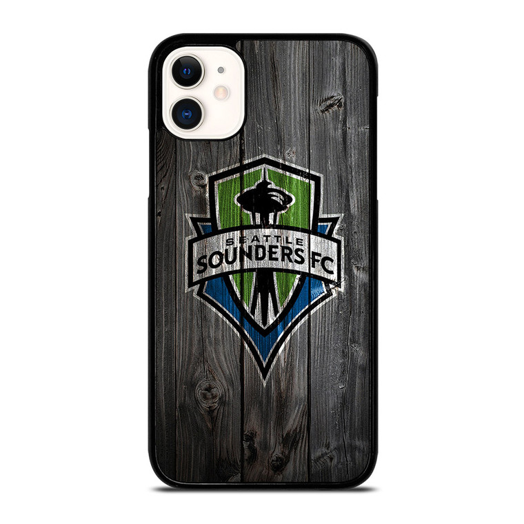 SEATTLE SOUNDERS WOODEN iPhone 11 Case Cover
