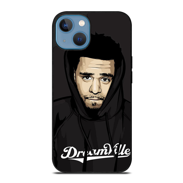 J. COLE FACE CARTOON iPhone 13 Case Cover