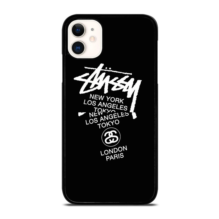 STUSSY METROPOLITAN iPhone 11 Case Cover