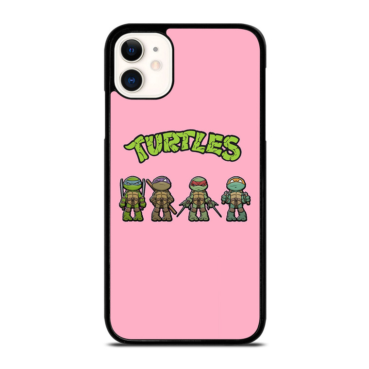 TMNT CHIBI PINK iPhone 11 Case Cover