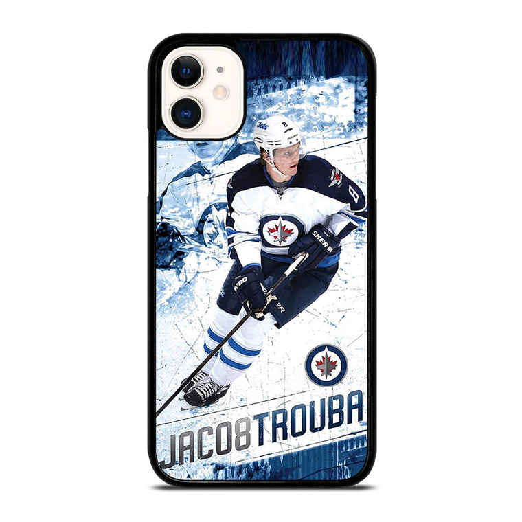 WINNIPEG JETS JACOB TROUBA iPhone 11 Case Cover WINNIPEG JETS JACOB TROUBA iPhone 11 Case Cover