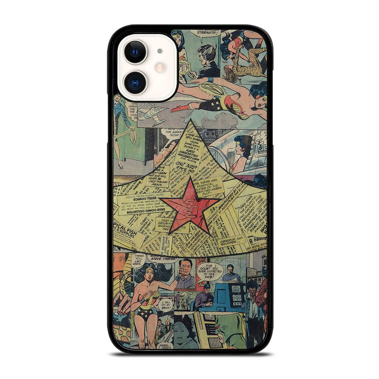 WONDER WOMAN LOGO ART iPhone 11 Case Cover