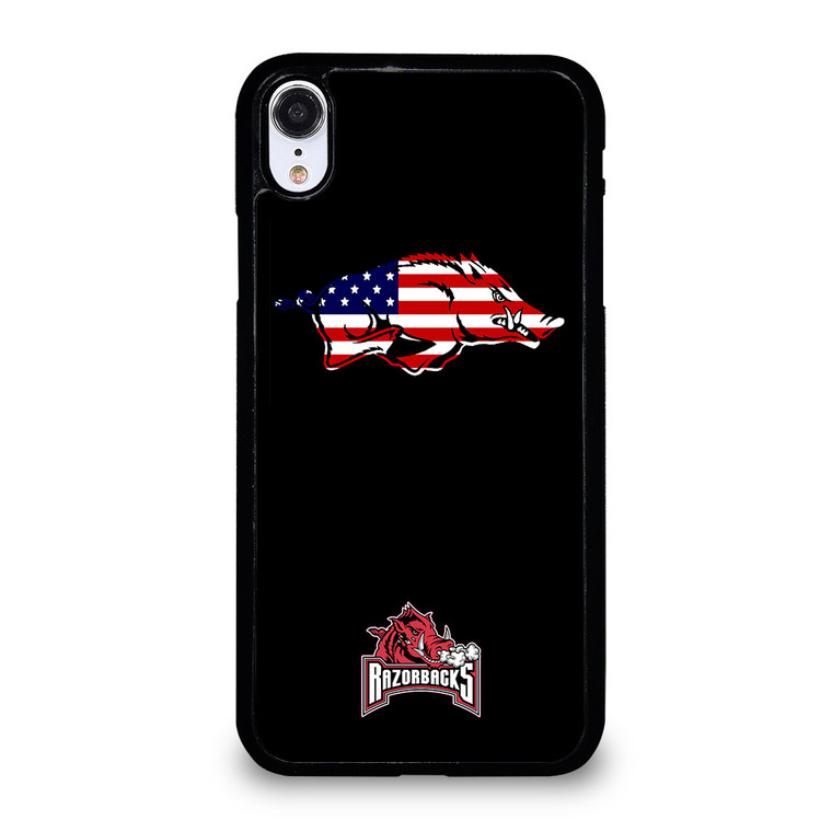 ARKANSAS RAZORBACKS AMERICAN iPhone XR Case Cover