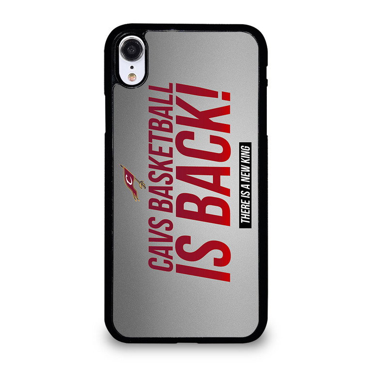 CLEVELAND CAVALIERS IS BACK iPhone XR Case Cover