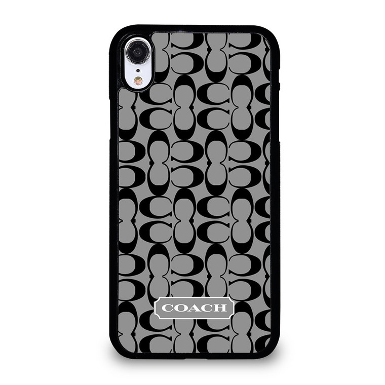 COACH GRAY iPhone XR Case Cover
