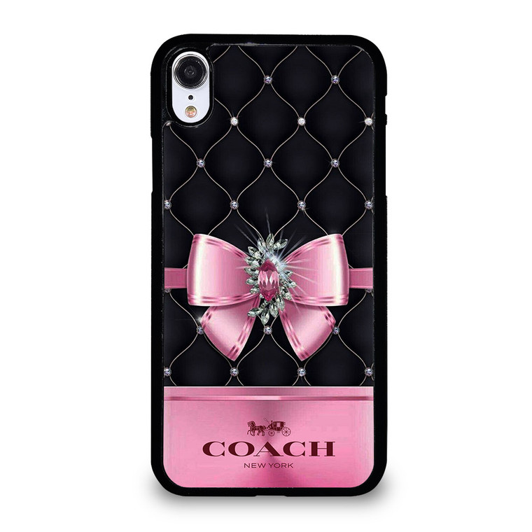 COACH RIBBON iPhone XR Case Cover