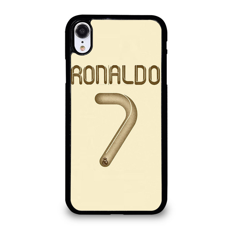 CRISTIANO RONALDO NUMBER 7 iPhone XR Case Cover