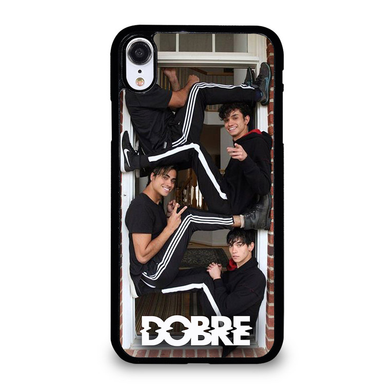 DOBRE BROTHERS POSE iPhone XR Case Cover DOBRE BROTHERS POSE iPhone XR Case Cover