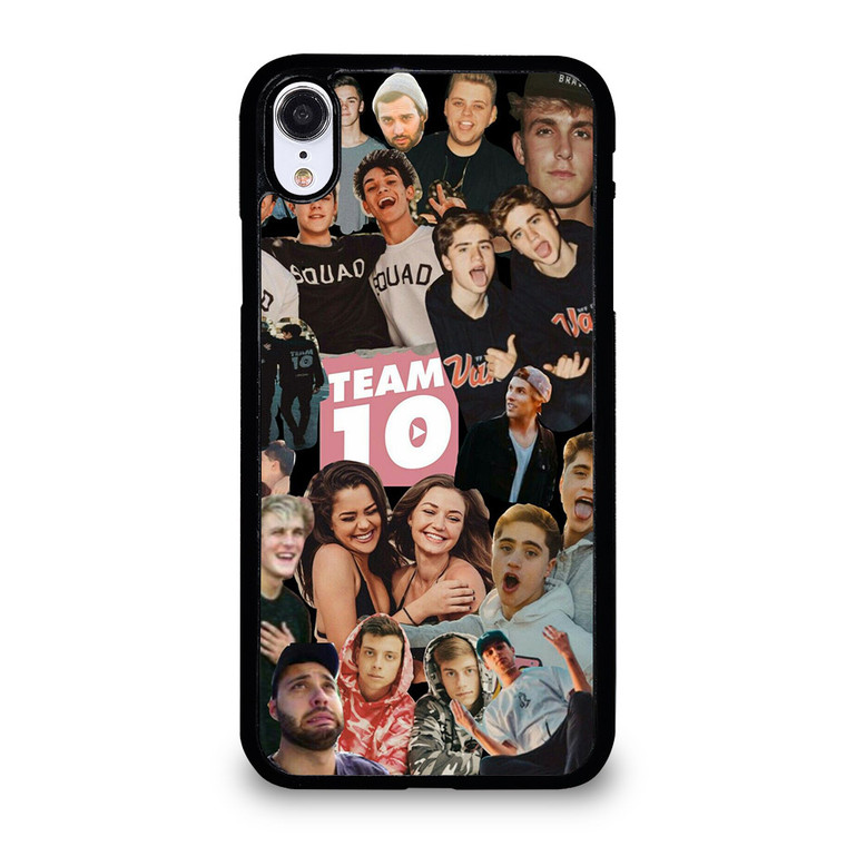 DOBRE BROTHERS TEAM 10 COLLAGE iPhone XR Case Cover DOBRE BROTHERS TEAM 10 COLLAGE iPhone XR Case Cover