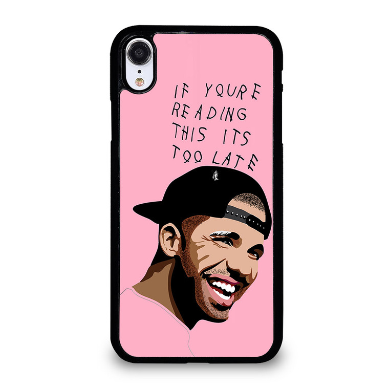 DRAKE RAPPER PINK iPhone XR Case Cover