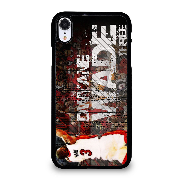 DWYANE WADE THREE iPhone XR Case Cover