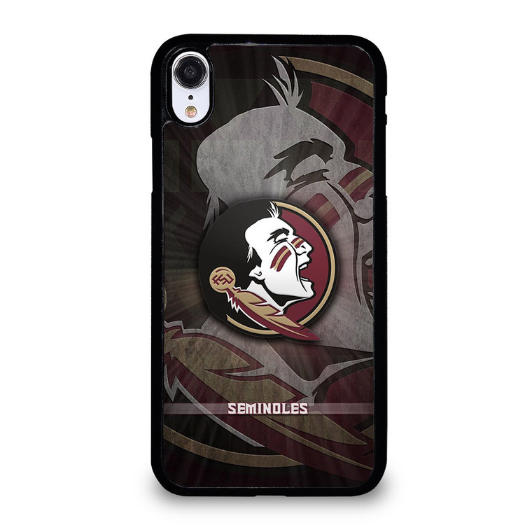 FLORIDA STATE SEMINOLES LOGO iPhone XR Case Cover