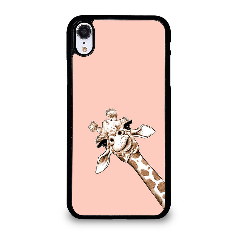 GIRAFFE GIRL iPhone XR Case Cover
