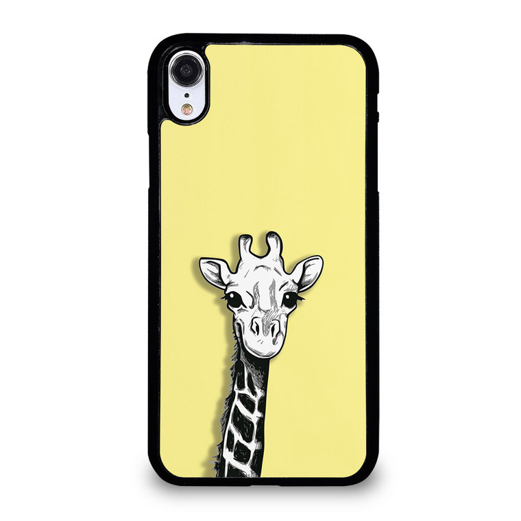 GIRAFFE PRETTY iPhone XR Case Cover