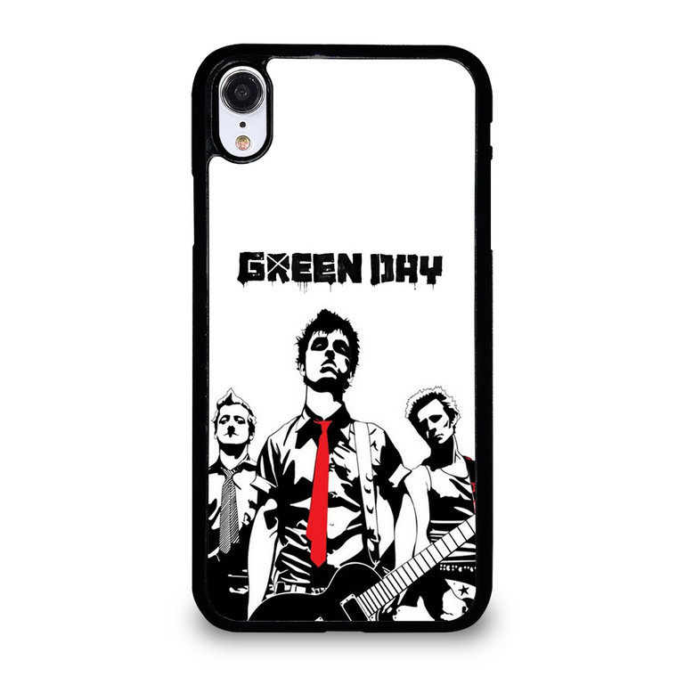 GREEN DAY BAND ART LOGO iPhone XR Case Cover